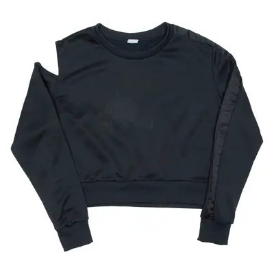 PUMA Cropped Womens Sweatshirt Black XL