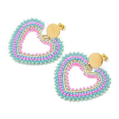 PVD Vacuum Plating 304 Stainless Steel Earrings