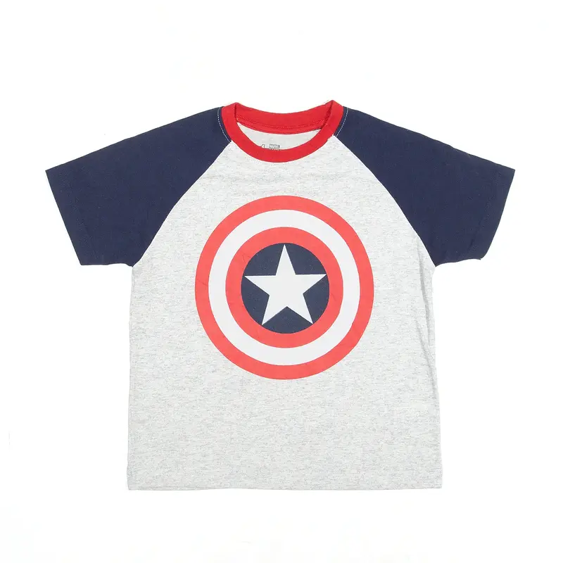 MARVEL Avengers T-Shirt Grey Short Sleeve Boys S