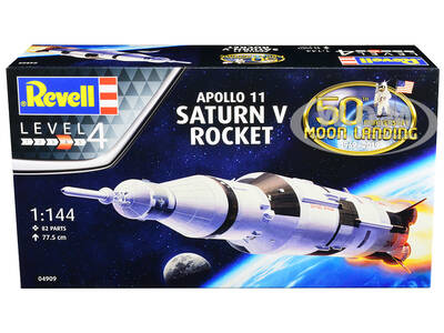 Level 4 Model Kit Apollo 11 Saturn V Rocket \