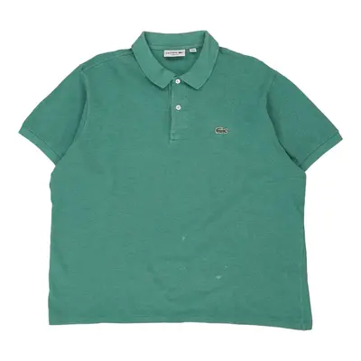 Lacoste Polo Shirt - XL Green Cotton