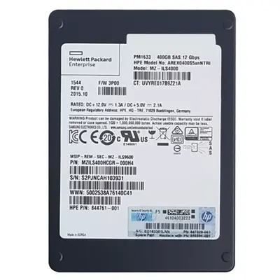 846594-001 HP 400GB Multi-Level Cell SAS 6Gb/s 2.5-inch Solid State Drive