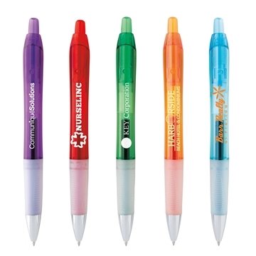 150 Custom BIC Intensity Clic Gel Pen - Retractable & Tungsten ...