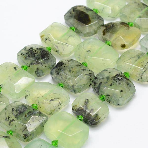 Natural Prehnite Beads Strands
