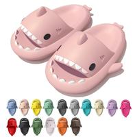 Cloud-Like Shark Slides - Cushioned Open-Toe Sandals with Novelty Pillow Design, Soft Plush Upper, Anti-Slip Sole for Men's C...