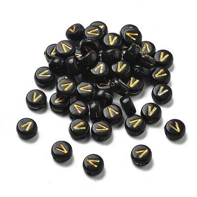 Plating Opaque Acrylic Beads