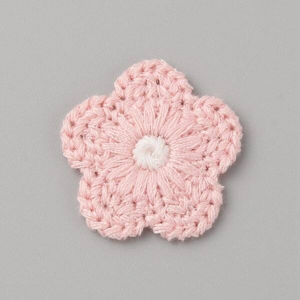 Two Tone Polyester Knitted Ornament Accessories