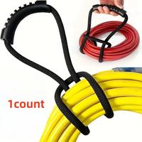Storage Strap with Handle, 1 Count/2 Counts Extension Strap Storage Rope, Adjustable Hanging Ropes, Soft Hose Fixed Strap, Su...