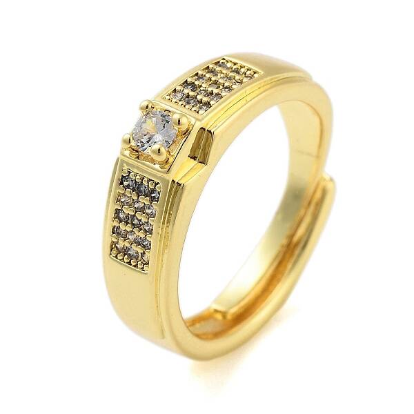 Clear Cubic Zirconia Adjustable Rings