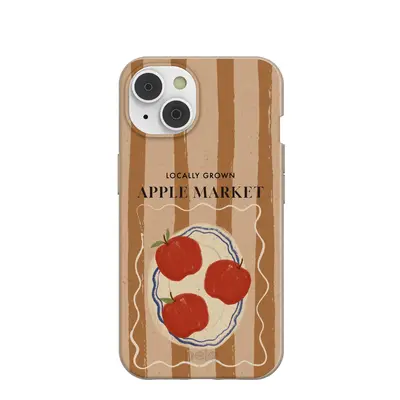 Seashell Apple Market iPhone 14/16e Case