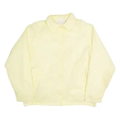 Mens Coach Jacket Yellow M