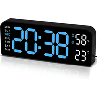 LED Digital Wall Clock Decorative, 10\