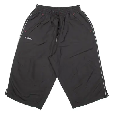 UMBRO Mens Sports Shorts Black M W26