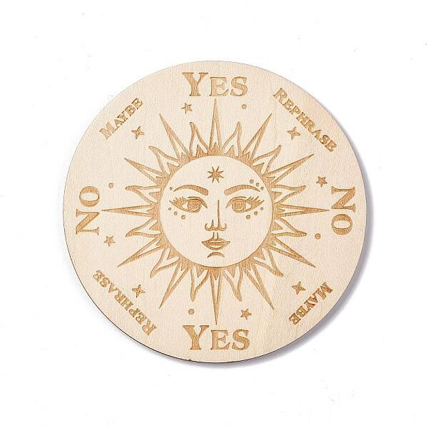 Wooden Carved Cup Mats