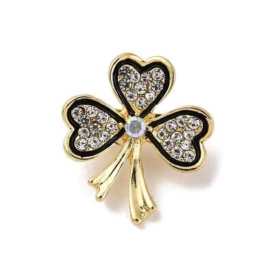Zinc Alloy Rhinestone  Lapel Pins for Backpack Clothes