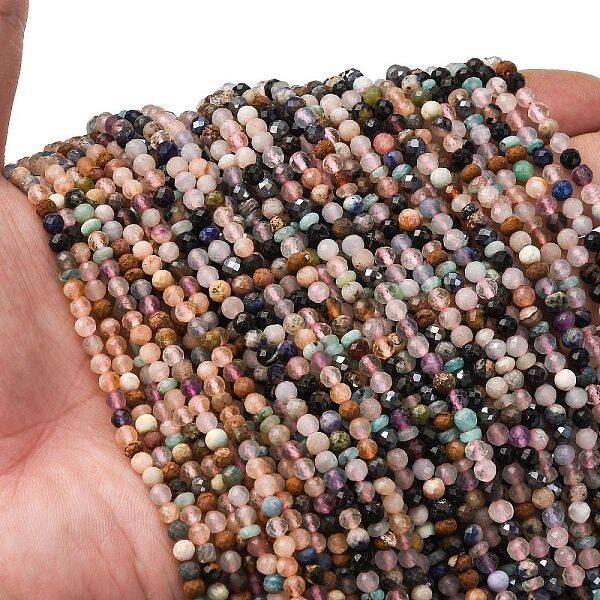 Natural Mixed Gemstone Beads Strands