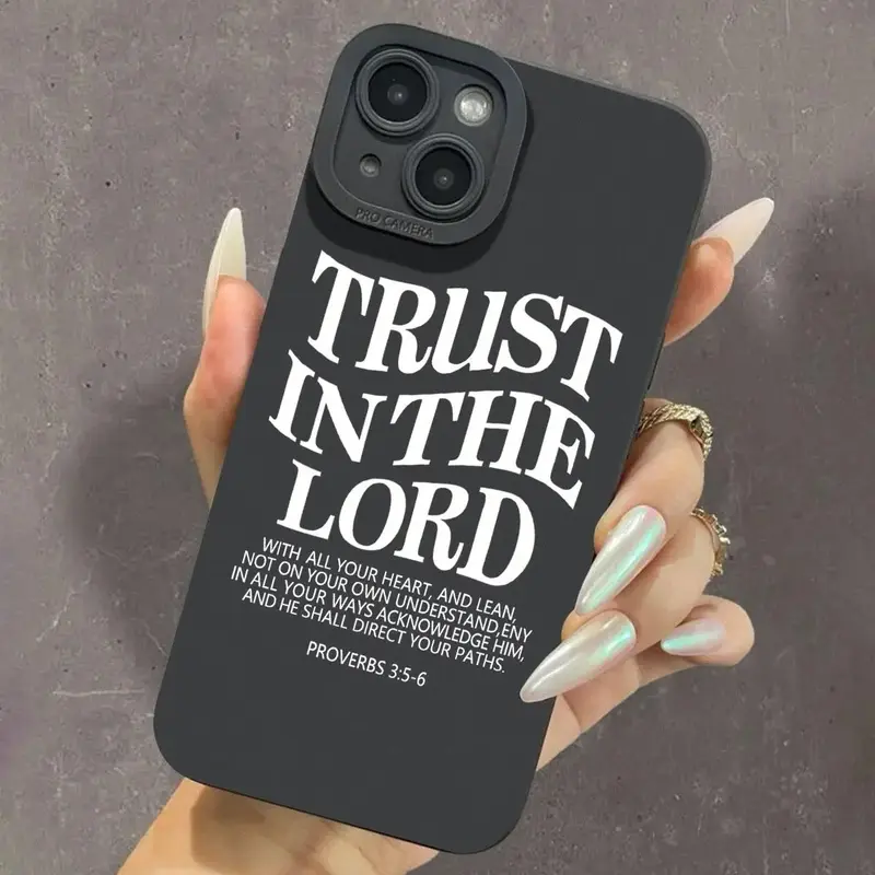 Letter Pattern Phone Case, Anti-drop Cellphone Protective Case, Total Protective Shockproof Mobile Phone Cover for iPhone 11 ...