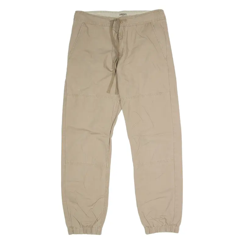 CARHARTT WIP Marshall Jogger Mens Trousers Beige Regular Tapered W30 L28