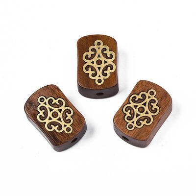 Natural Wood Undyed Beads