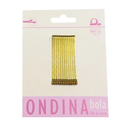 Eurostil Ondina Clip 50mm Bronze Ball 12pcs