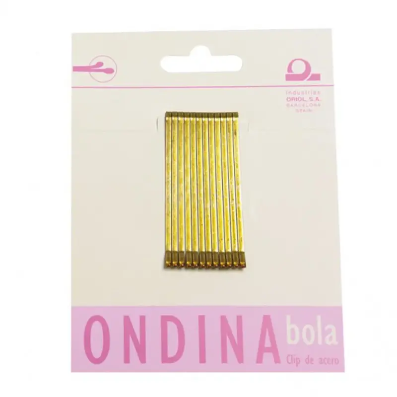 Eurostil Ondina Clip 50mm Bronze Ball 12pcs
