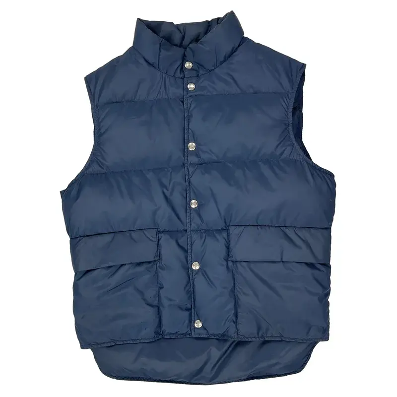 Woolrich Gilet - Medium Blue Nylon