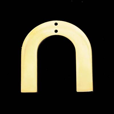 201 Stainless Steel 2-Loop Link Pendants