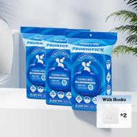 Matern’ella Hanging Unscented Wet Wipes with Probiotics, Extra Large Size Adult Wipes Made of Plant - Based Fibers，Alcoho...