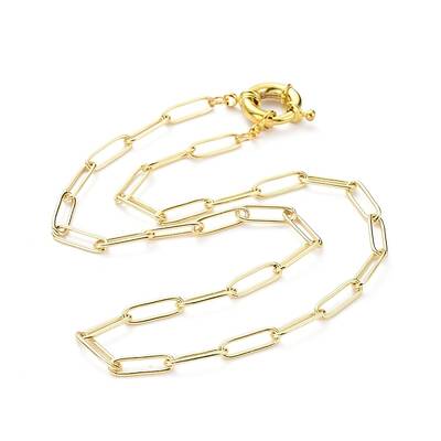 Brass Paperclip Chain