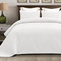 Whale Flotilla hot deals for back to school Soft Quilt Set King Size, 3 Piece Lightweight Modern King Quilt Bedding Set Bedsp...