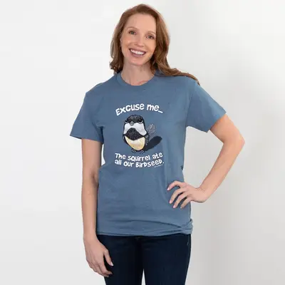 Excuse Me Bird T-Shirt - L