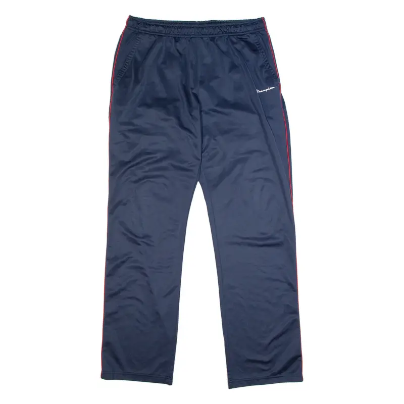CHAMPION Mens Track Pants Blue Straight 2XL W33 L32