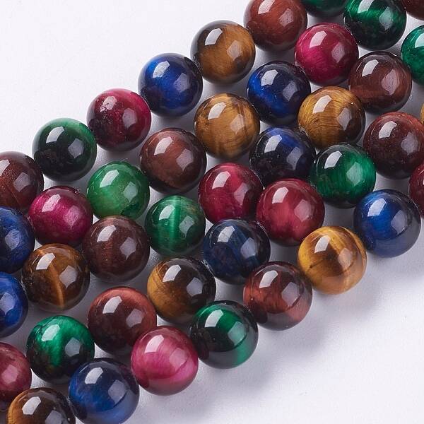 Natural Tiger Eye Beads Strands
