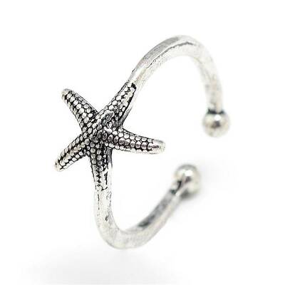 Adjustable Alloy Cuff Finger Rings