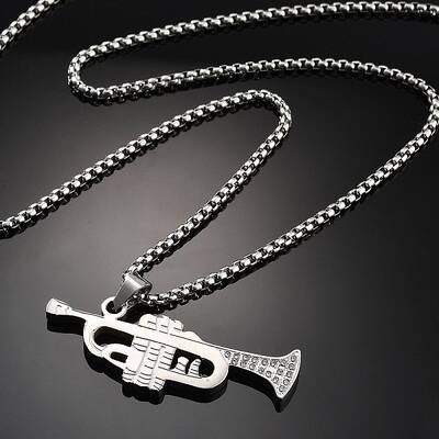 304 Stainless Steel Pendant Necklaces