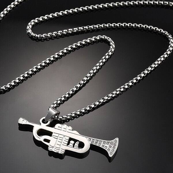 304 Stainless Steel Pendant Necklaces