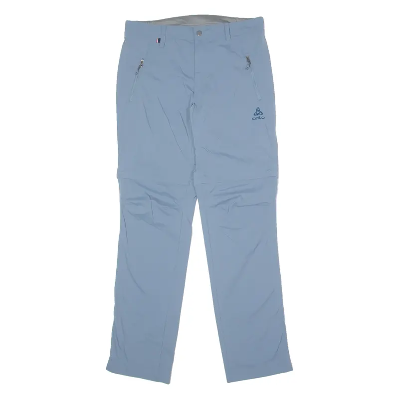 ODLO Outdoor 2 in 1 Mens Trousers Blue Regular Straight W33 L31