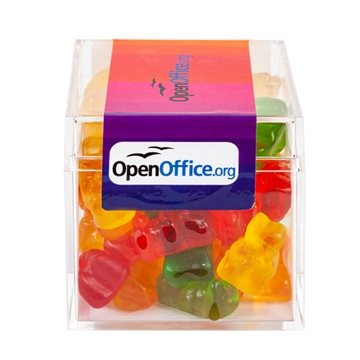 50 Custom Clever Candy Sweet Boxes with Gummy Bears