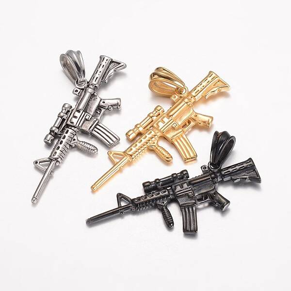 304 Stainless Steel Big Pendants