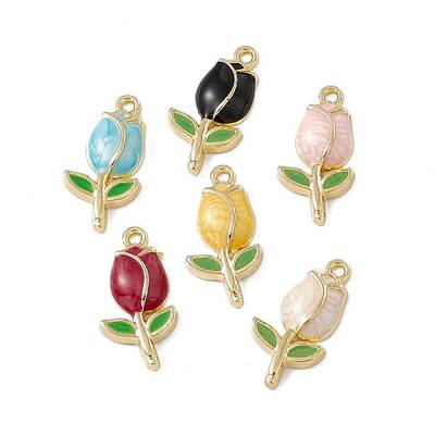 Alloy Enamel Pendants