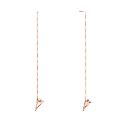925 Sterling Silver Thread Earrings