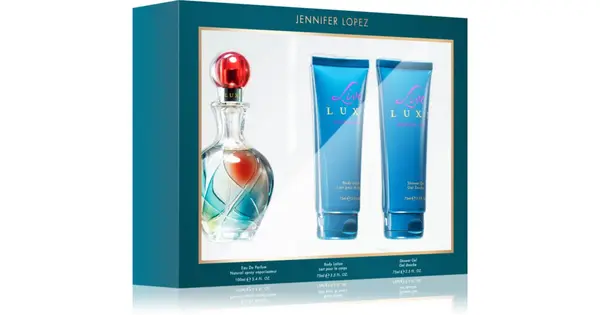 Jennifer Lopez Live Luxe Women's Gift Set Eau de Parfum 100ml + Body Milk 75ml + Shower Gel 75ml