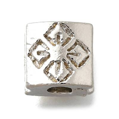 Square Brass Beads
