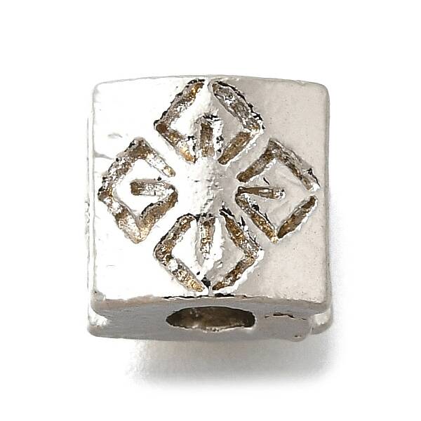 Square Brass Beads
