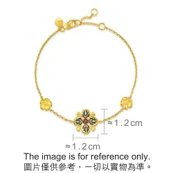 'The Art of Nature' 999 Gold Bracelet