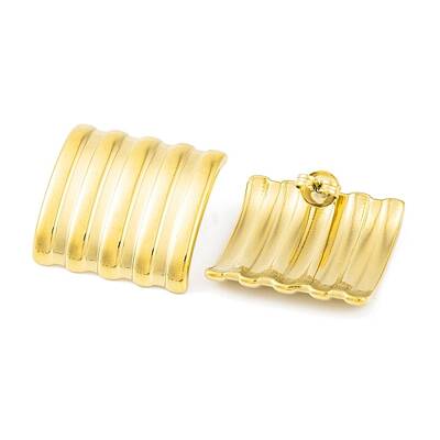 Ion Plating(IP) 304 Stainless Steel Stud Earrings for Women