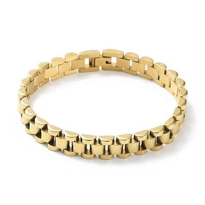 304 Stainless Steel Link Chain Bracelets