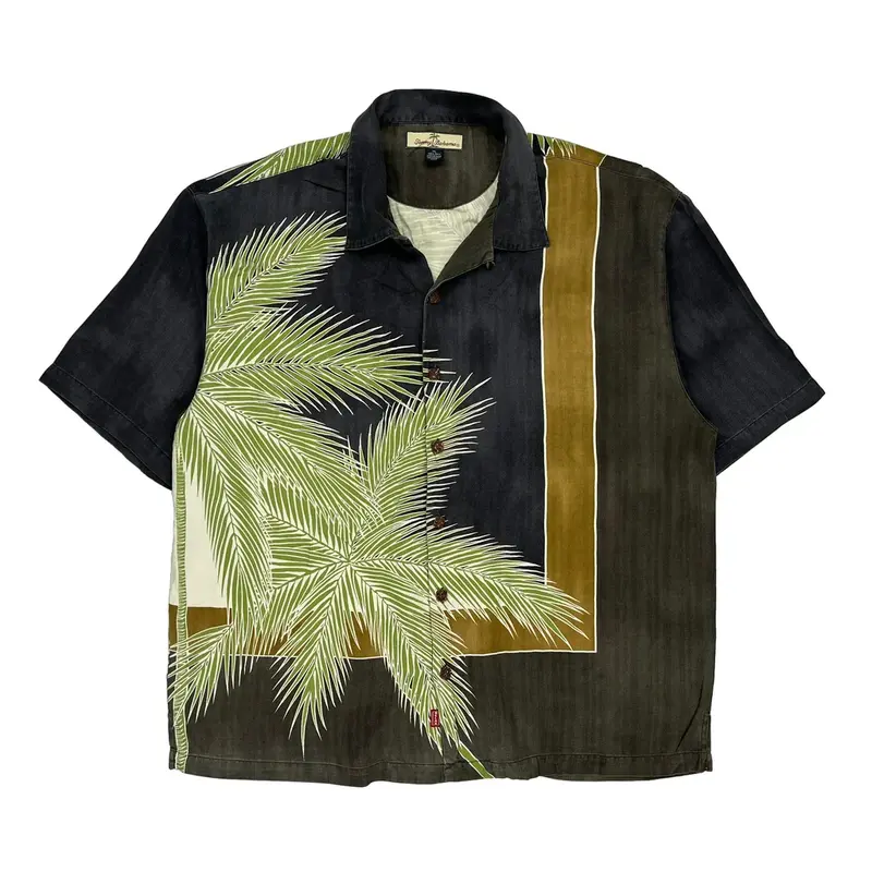 Tommy Bahama Hawaiian Shirt - XL Multicoloured Silk