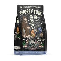 Bones Coffee Company S'morey Time, S'mores, and Graham Crackers Flavor, Made with Arabica Coffee Beans, Ground and Whole Coff...