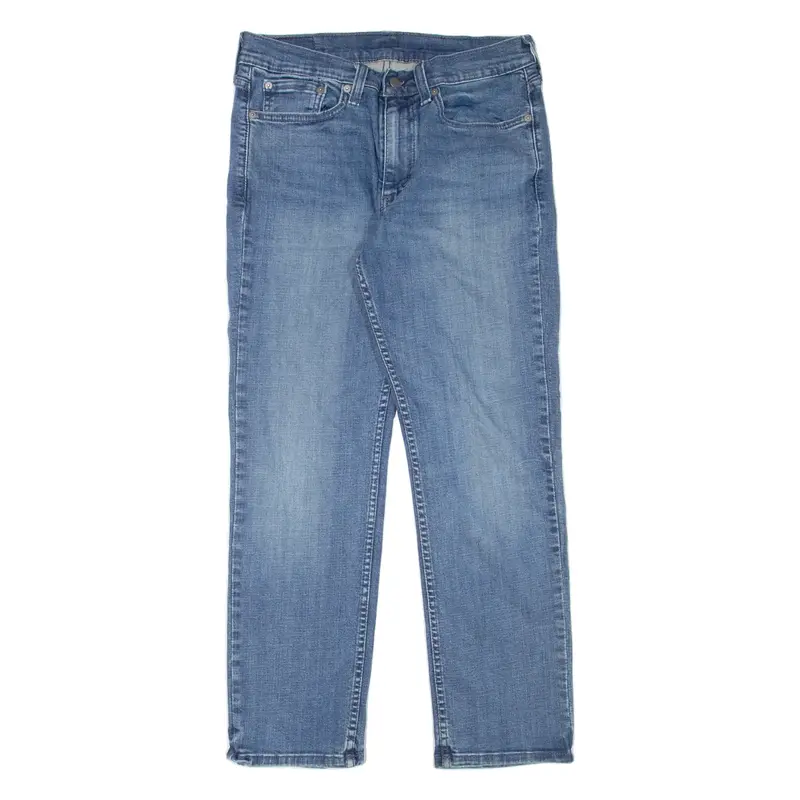 LEVI'S 514 Jeans Mens Blue Slim Straight Stone Wash W31 L30